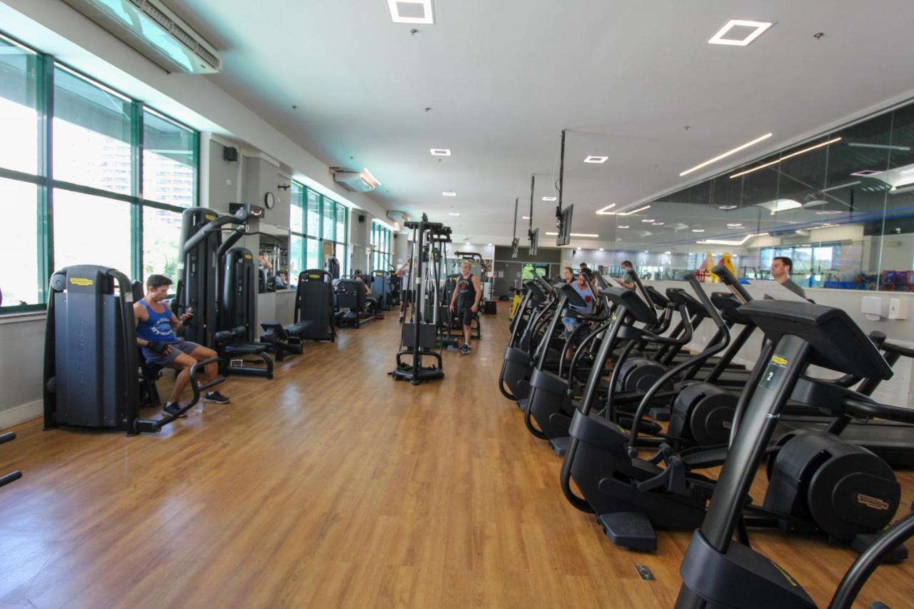Barra Da Tijuca - 508 - De Frente Para Maravilhosa Piscina - Estacionamento Gratuito - Academia Comphania Atletica - Balsa Para Praia Gratis - Microondas - Geladeira Grande - Recepcao 24Horas - Wi-Fi - Com Pia Río de Janeiro Exterior foto